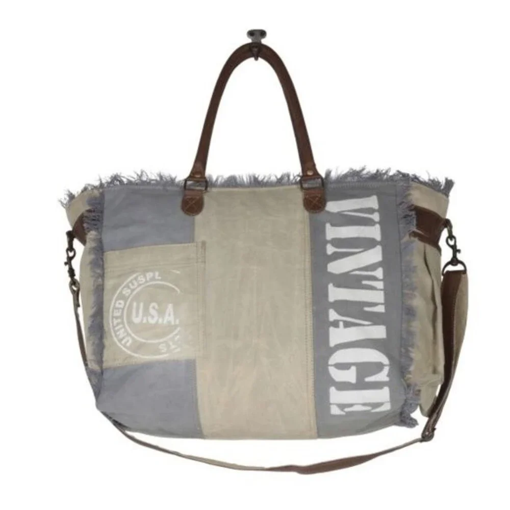Myra Bag Nostalgia Weekender Bag  4432 - Picture 5 of 7